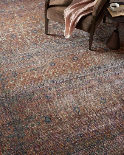 Jean Stoffer x Loloi - Bradbury Sunset / Multi 7-10in x 10 Area Rug - BRADBRU-06SSML7AA0 veiw 5