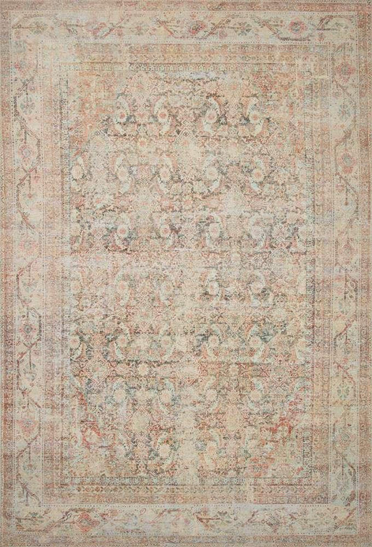 Loloi - Adrian Natural / Apricot 18in x 18in Sample Rug - ADRIADR-01NAAP160S veiw 1