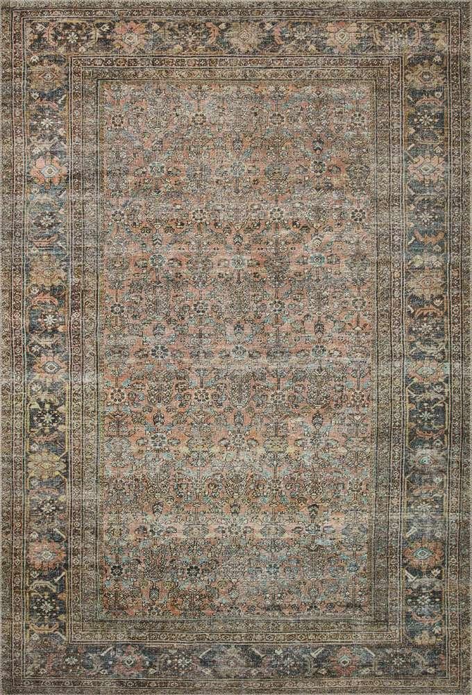 Loloi - Adrian Terracotta / Multi 18in x 18in Sample Rug - ADRIADR-03TCML160S veiw 1