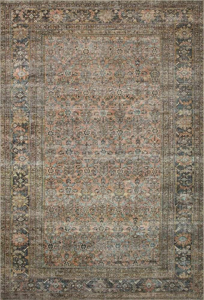 Loloi - Adrian Terracotta / Multi 18in x 18in Sample Rug - ADRIADR-03TCML160S veiw 1