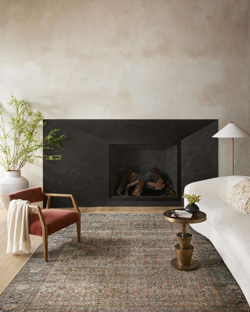 Loloi - Adrian Terracotta / Multi 18in x 18in Sample Rug - ADRIADR-03TCML160S veiw 2