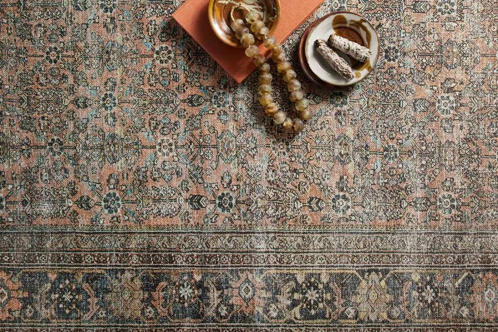 Loloi - Adrian Terracotta / Multi 18in x 18in Sample Rug - ADRIADR-03TCML160S veiw 3