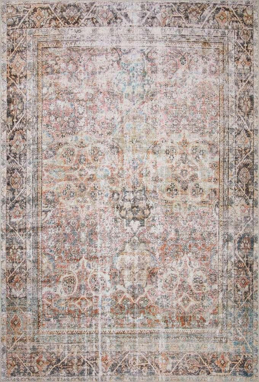 Loloi - Adrian Sunset / Charcoal 5-0in x 7-6in Area Rug - ADRIADR-05SSCC5076 veiw 1