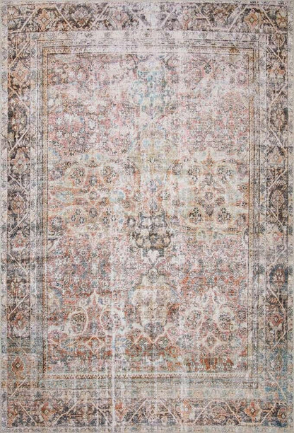 Loloi - Adrian Sunset / Charcoal 7-6in x 9-6in Area Rug - ADRIADR-05SSCC7696 veiw 1