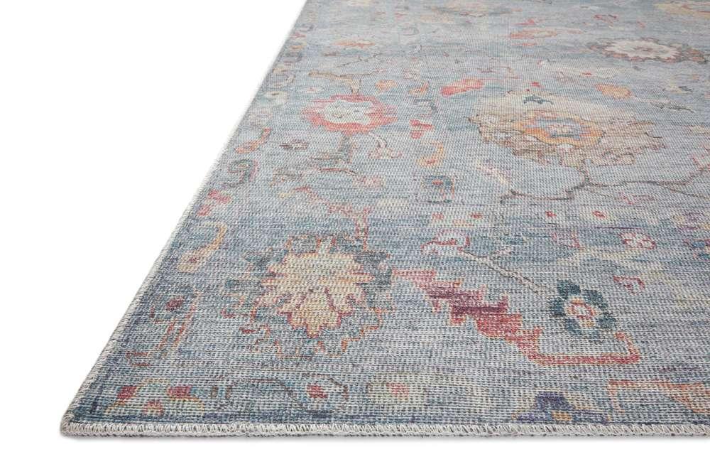 Loloi - Elysium Denim / Multi 18in x 18in Sample Rug - ELYSELY-04DEML160S veiw 3
