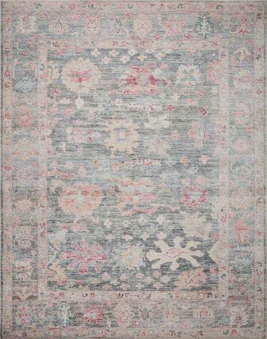Loloi - Elysium Graphite / Multi 2-3in x 3-9in Accent Rug - ELYSELY-02GTML2339 veiw 1
