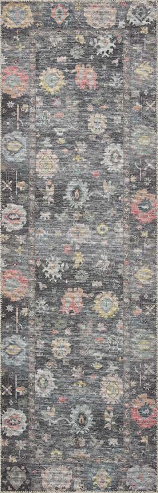Loloi - Elysium Charcoal / Multi 2-6in x 7-6in Runner Rug - ELYSELY-03CCML2676 veiw 1
