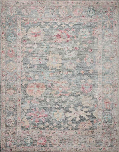 Loloi - Elysium Graphite / Multi 3-6in x 5-6in Accent Rug - ELYSELY-02GTML3656 veiw 1
