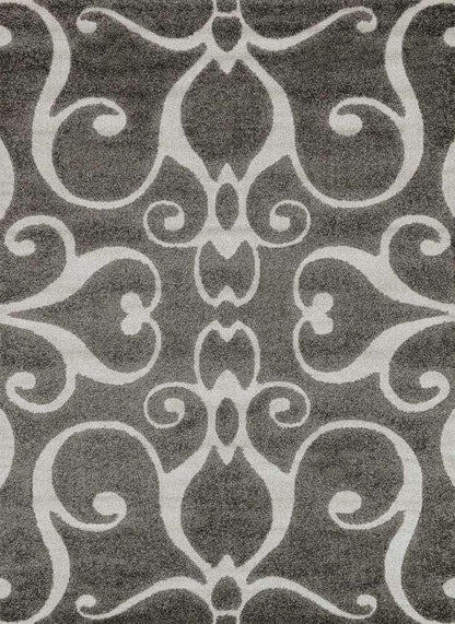 Loloi - Enchant Smoke 7-7in x 10-6in Area Rug - ENCOEN-07SK0077A6 veiw 1
