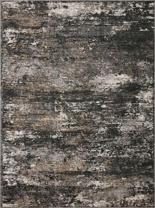 Loloi - Estelle Charcoal / Granite 18in x 18in Sample Rug - ESTEEST-03CCGN160S veiw 1