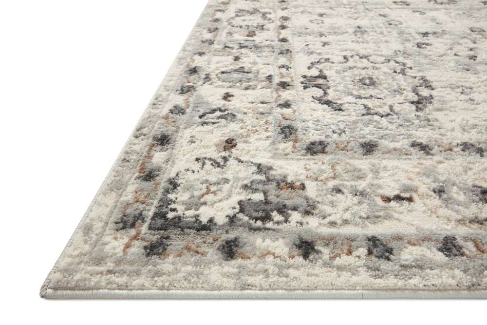 Loloi - Estelle Ivory / Stone 18in x 18in Sample Rug - ESTEEST-01IVSN160S veiw 3