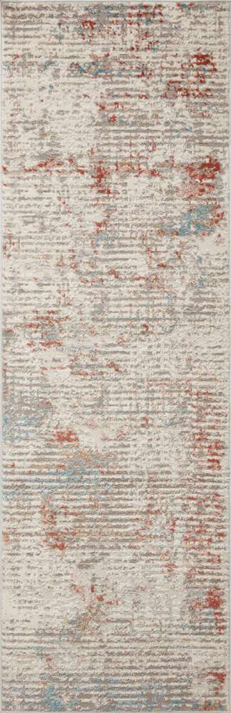 Loloi - Estelle Ivory / Multi 2-7in x 10-0in Runner Rug - ESTEEST-04IVML27A0 veiw 1
