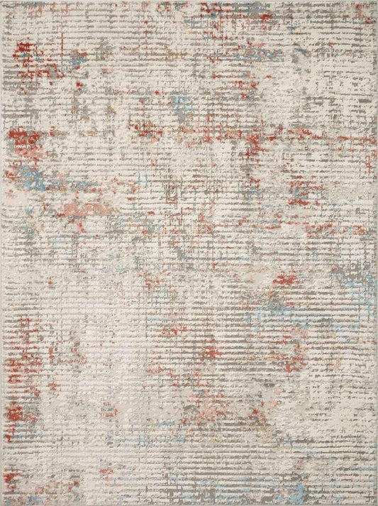 Loloi - Estelle Ivory / Multi 6-7in x 9-10in Area Rug - ESTEEST-04IVML679A veiw 1