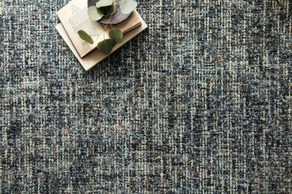 Loloi - Harlow Denim / Charcoal 7-9in x 9-9in Area Rug - HLOWHLO-01DECC7999 veiw 3