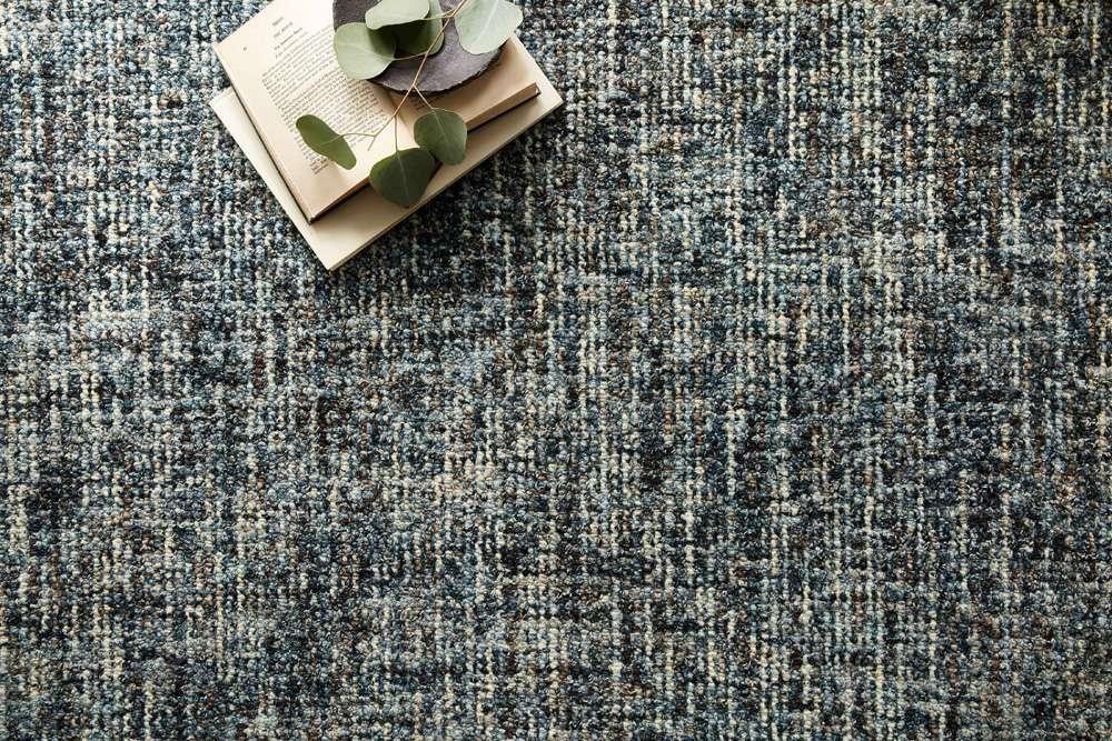 Loloi - Harlow Denim / Charcoal 8-6in x 12 Area Rug - HLOWHLO-01DECC86C0 veiw 3