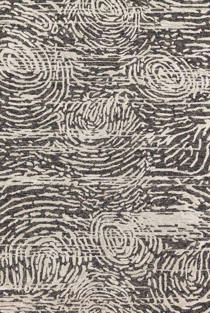 Loloi - Juneau Charcoal / Silver 18in x 18in Sample Rug - JUNEJY-04CCSI160S veiw 1