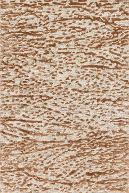 Loloi - Juneau Oatmeal / Terracotta 18in x 18in Sample Rug - JUNEJY-01OTTC160S veiw 1