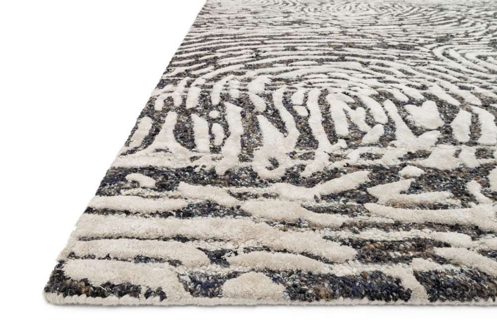 Loloi - Juneau Charcoal / Silver 7-9in x 9-9in Area Rug - JUNEJY-04CCSI7999 veiw 4