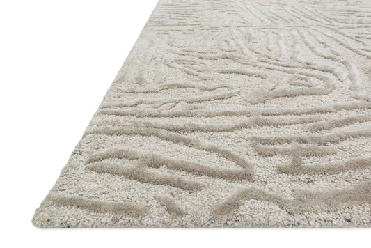 Loloi - Juneau Silver 18in x 18in Sample Rug - JUNEJY-06SISI160S veiw 2