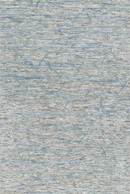 Loloi - Juneau Grey / Blue 3-6in x 5-6in Accent Rug - JUNEJY-07GYBB3656 veiw 1