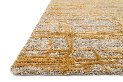 Loloi - Juneau Natural / Gold 7-9in x 9-9in Area Rug - JUNEJY-05NAGO7999 veiw 2