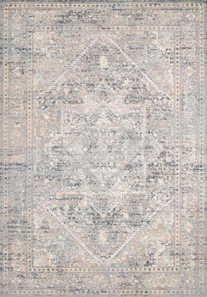Loloi - Lucia Grey / Sunset 18in x 18in Sample Rug - LCIALUC-01GYSS160S veiw 1