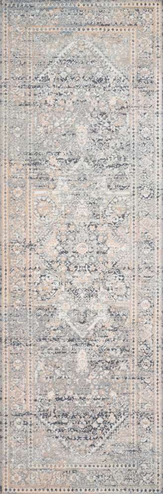 Loloi - Lucia Grey / Sunset 2-8in x 10 Runner Rug - LCIALUC-01GYSS28A0 veiw 1