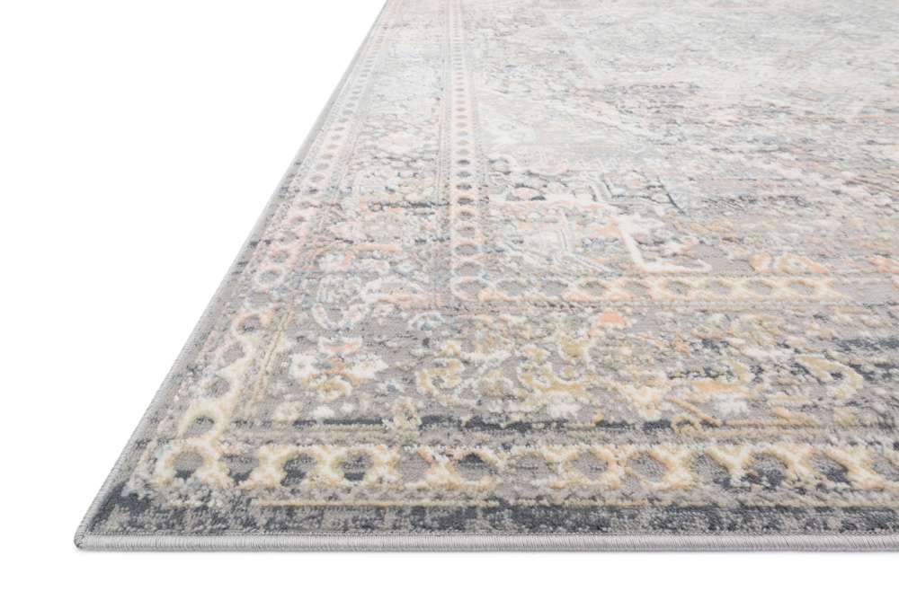 Loloi - Lucia Grey / Sunset 6-8in x 8-8in Area Rug - LCIALUC-01GYSS6888 veiw 3