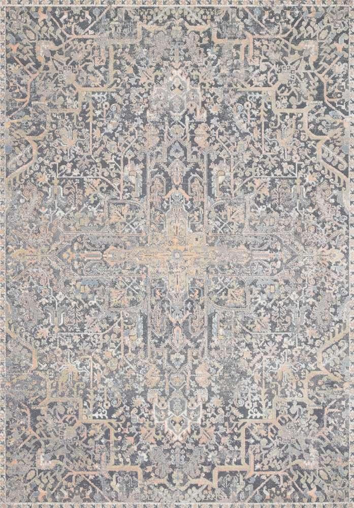 Loloi - Lucia Charcoal / Multi 9-3in x 13-3in Area Rug - LCIALUC-02CCML93D3 veiw 1