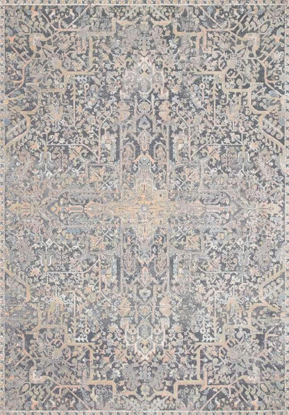 Loloi - Lucia Charcoal / Multi 9-3in x 13-3in Area Rug - LCIALUC-02CCML93D3 veiw 1
