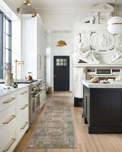 Loloi - Margot Terracotta / Lagoon 2-6in x 7-6in Runner Rug - MARGMAT-02TCLJ2676 veiw 2