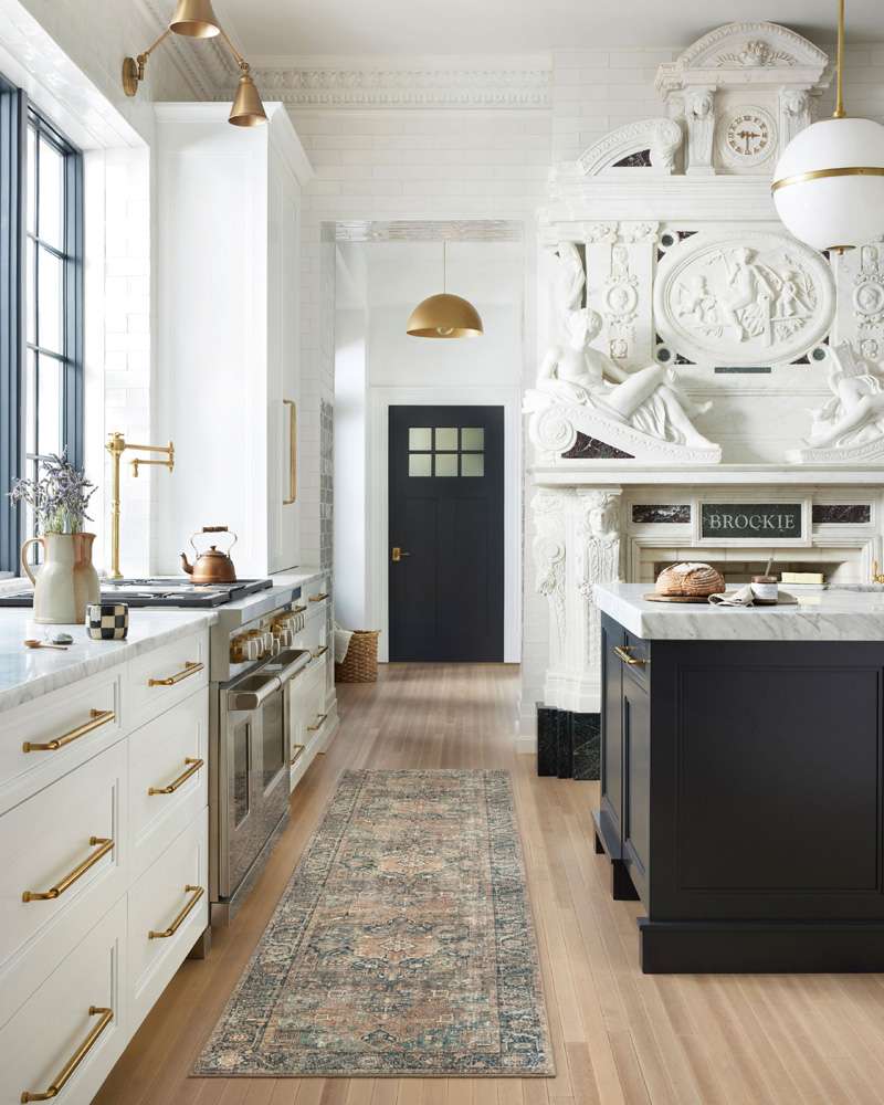 Loloi - Margot Terracotta / Lagoon 3-6in x 5-6in Accent Rug - MARGMAT-02TCLJ3656 veiw 4