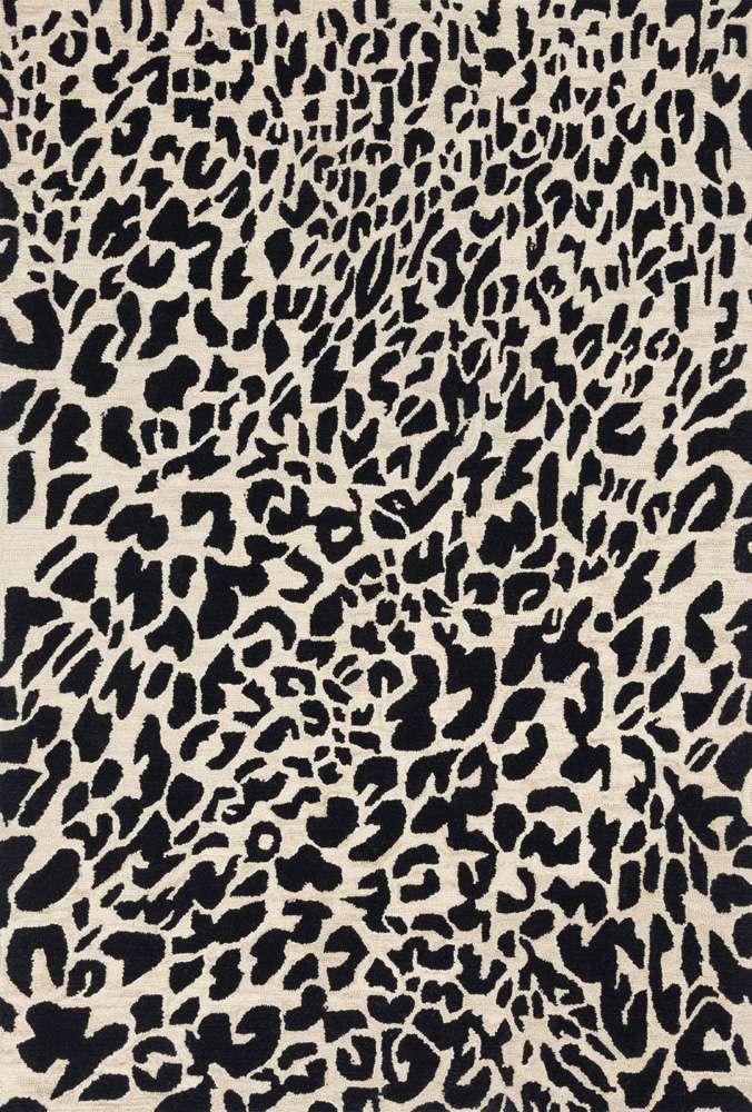 Loloi - Masai Black / Ivory 5-0in x 7-6in Area Rug - MASAMAS-02BLIV5076 veiw 1