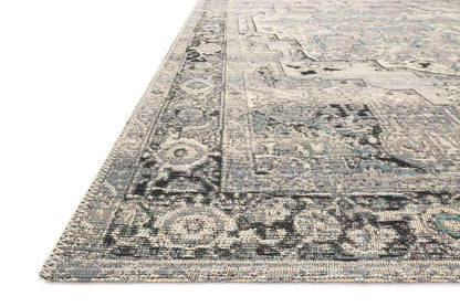 Loloi - Mika Grey / Blue 18in x 18in Sample Rug - MIKAMIK-01GYBB160S veiw 2