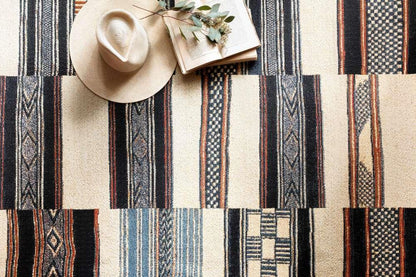 Loloi - Mika Ivory / Multi 18in x 18in Sample Rug - MIKAMIK-04IVML160S veiw 3