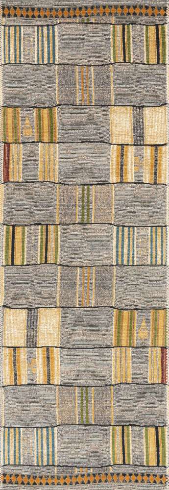 Loloi - Mika Granite / Multi 2-5in x 7-8in Runner Rug - MIKAMIK-10GNML2578 veiw 1