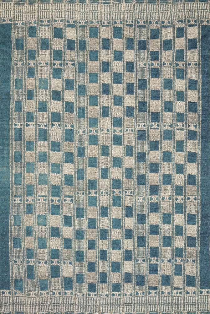Loloi - Mika Blue / Ivory 7-10in x 11-2in Area Rug - MIKAMIK-08BBIV7AB2 veiw 1