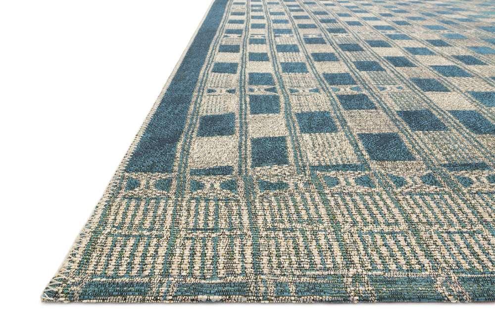 Loloi - Mika Blue / Ivory 7-10in x 11-2in Area Rug - MIKAMIK-08BBIV7AB2 veiw 2
