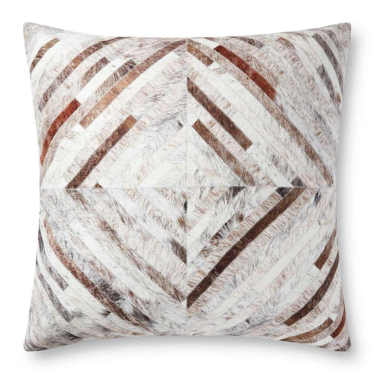 Loloi - P0900 Grey / Multi 3 x 3 Pillow - PFL1P0900GYMLPI36 veiw 1