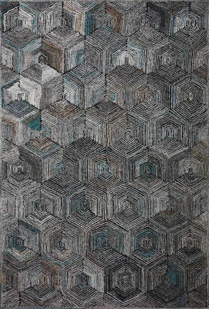 Loloi - Prescott Metal 9-3in x 13 Area Rug - PRSCPRE-02MV0093D0 veiw 1