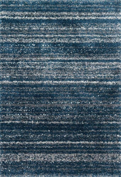 Loloi - Quincy Navy / Pewter 18in x 18in Sample Rug - QNCYQC-05NVPW160S veiw 1