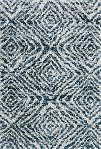 Loloi - Quincy Ocean / Pebble 18in x 18in Sample Rug - QNCYQC-01OCPP160S veiw 1