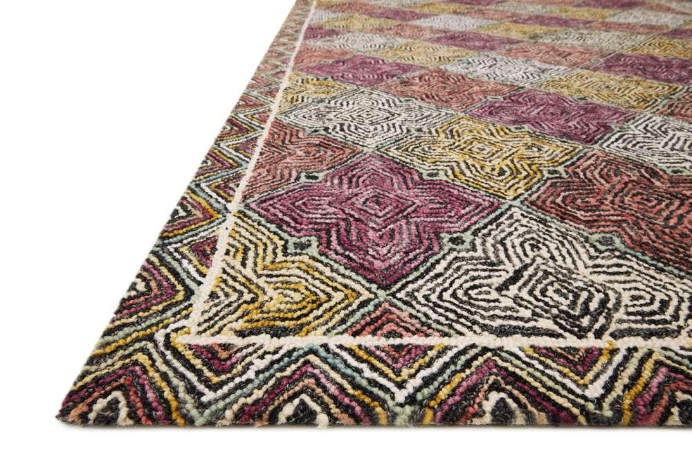 Loloi - Spectrum Charcoal / Multi 2-0in x 5-0in Accent Rug - SPECSPE-03CCML2050 veiw 4