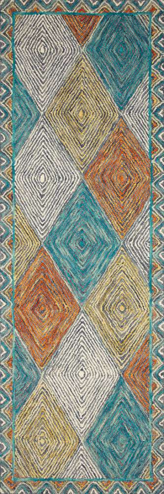 Loloi - Spectrum Sunset / Ocean 2-6in x 7-6in Runner Rug - SPECSPE-02SSOC2676 veiw 1