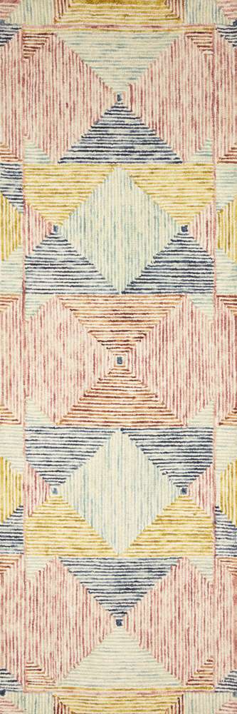 Loloi - Spectrum Ivory / Multi 2-6in x 9-9in Runner Rug - SPECSPE-01IVML2699 veiw 1