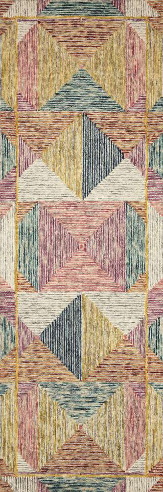 Loloi - Spectrum Silver / Fiesta 2-6in x 9-9in Runner Rug - SPECSPE-01SIFD2699 veiw 1
