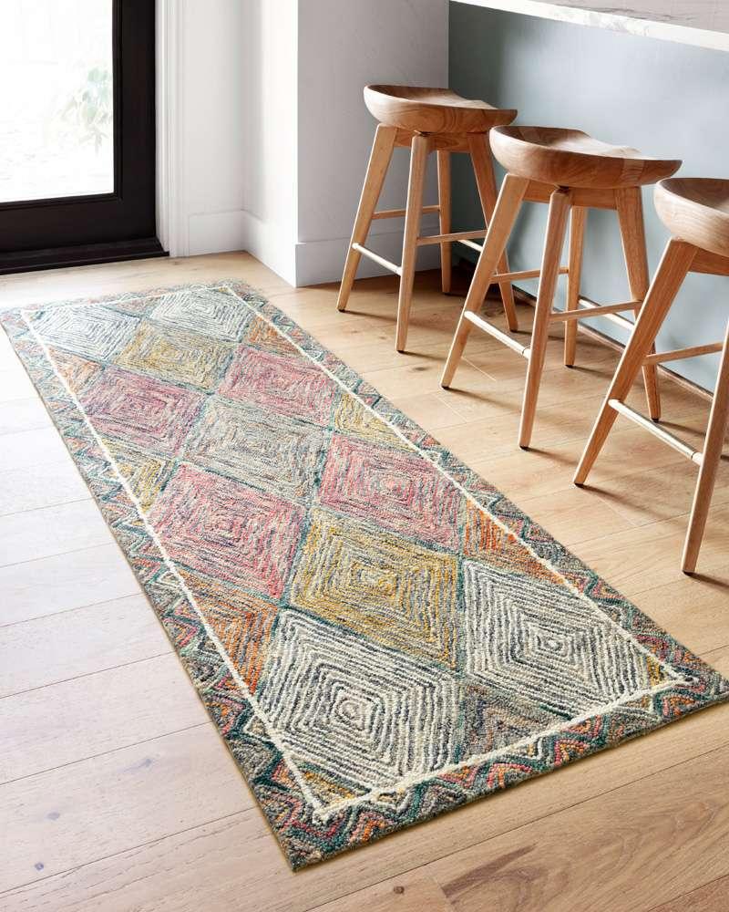 Loloi - Spectrum Turquoise / Fiesta 2-6in x 9-9in Runner Rug - SPECSPE-02TQFD2699 veiw 2