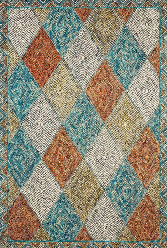 Loloi - Spectrum Sunset / Ocean 3-6in x 5-6in Accent Rug - SPECSPE-02SSOC3656 veiw 1