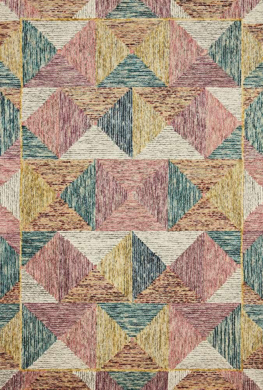 Loloi - Spectrum Silver / Fiesta 5-0in x 7-6in Area Rug - SPECSPE-01SIFD5076 veiw 1