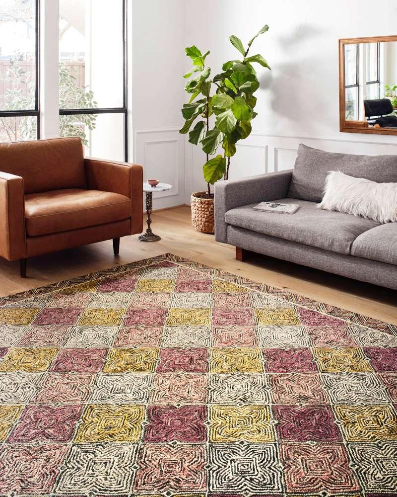 Loloi - Spectrum Charcoal / Multi 7-9in x 9-9in Area Rug - SPECSPE-03CCML7999 veiw 2